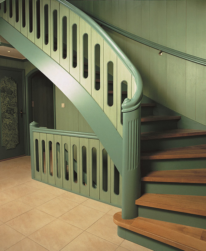 Grønn-trapp